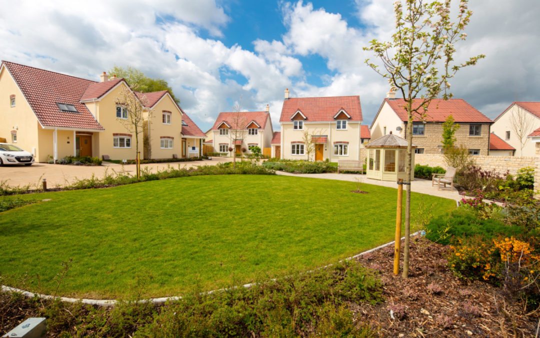 Seasonal show home preview at luxury development for over-55s
