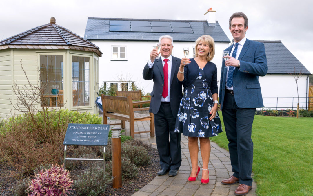 Stannary Gardens opened by Jennie Bond