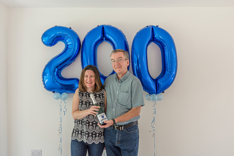 Blue Cedar Homes Marks 200th Sale Milestone