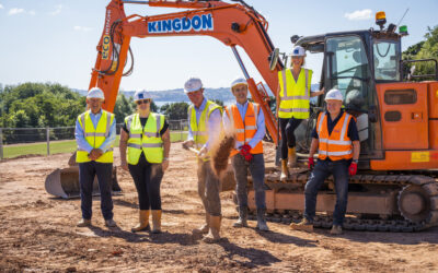 Construction underway at luxury development for the over 55s in Exmouth