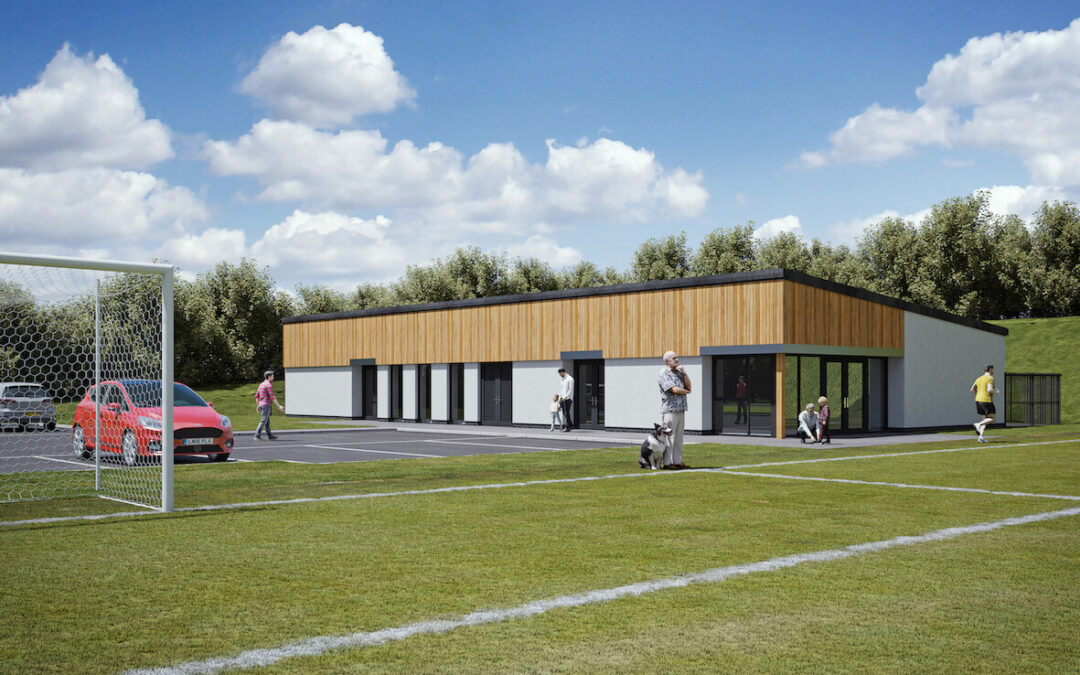 Construction Begins on Exmouth Town Football Club’s Spectacular New Pavilion