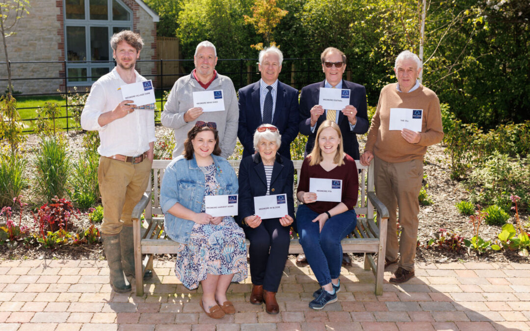 Good causes in the Wedmore area share £5K from Holden Gardens’ housebuilder